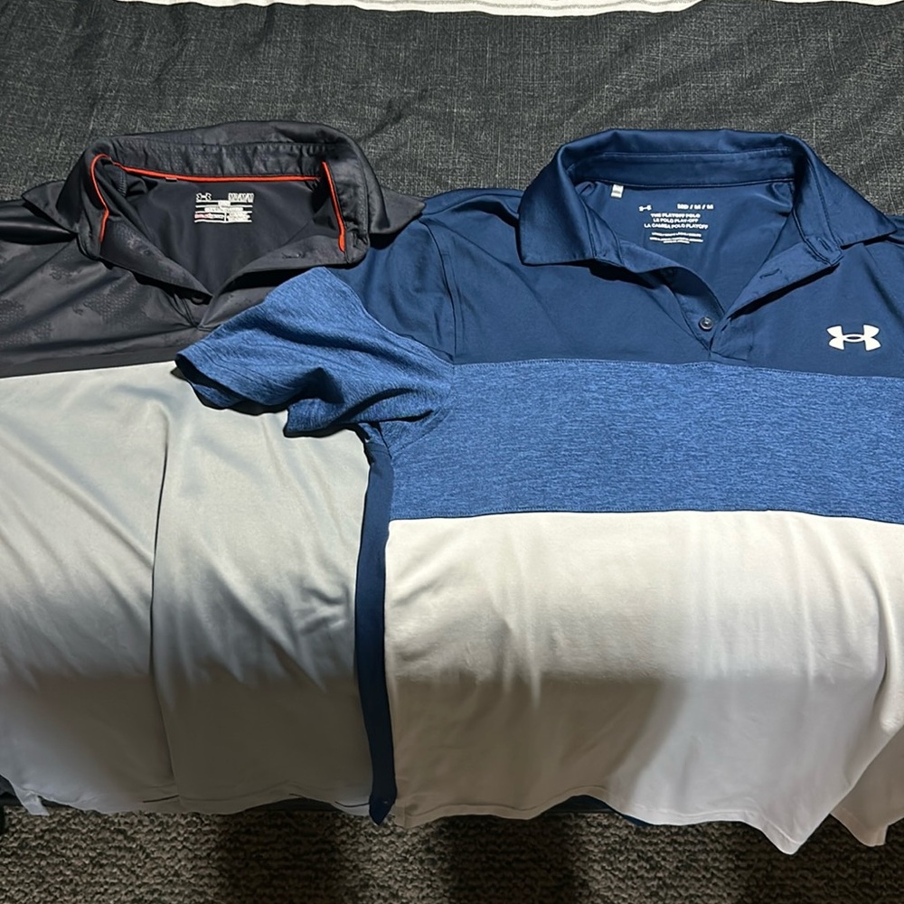 Under armour polos